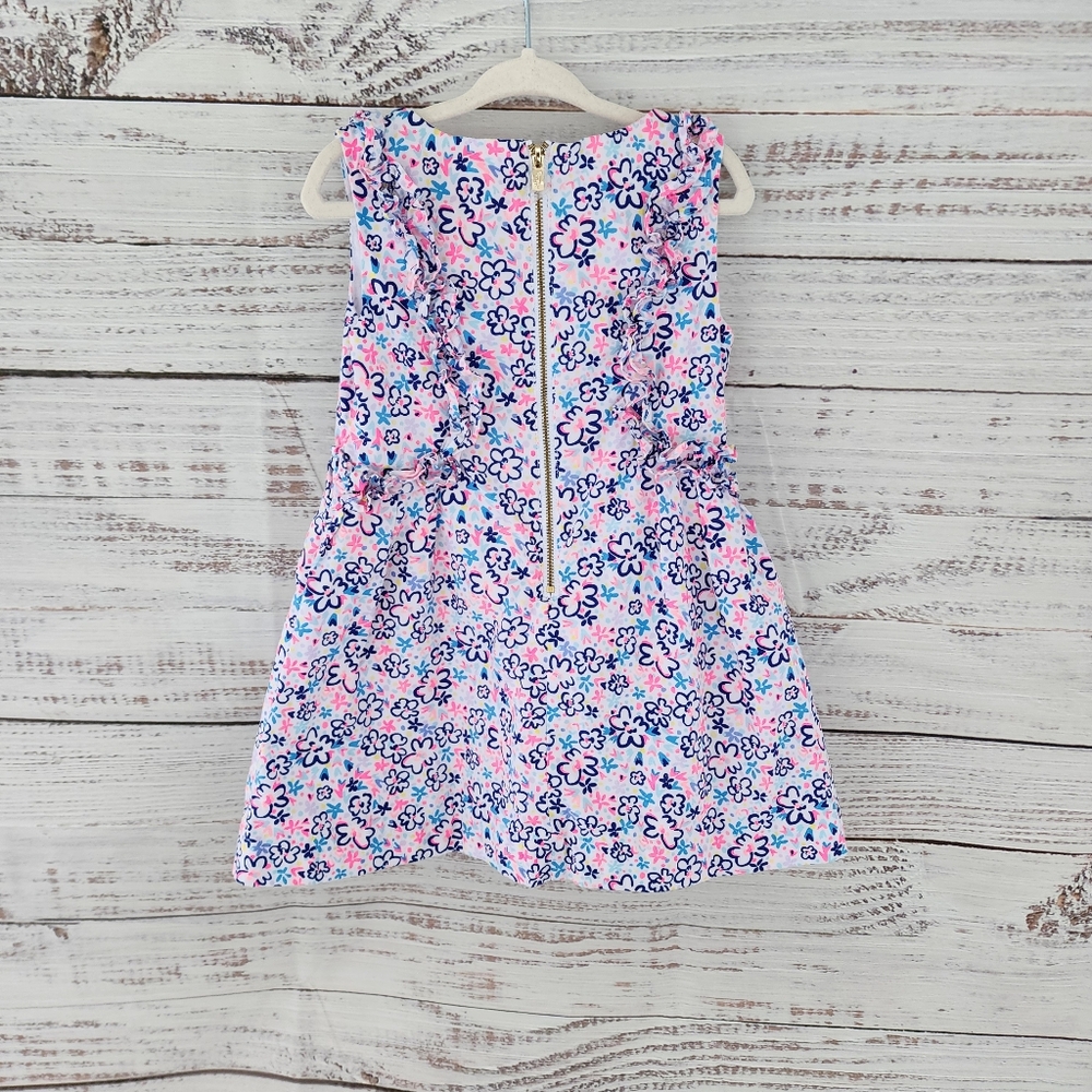 Lilly Pulitzer girl's Amia Ditsy floral dress - Picture 10 of 11
